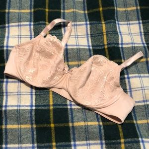 Torrid unlined blush bra 40DD